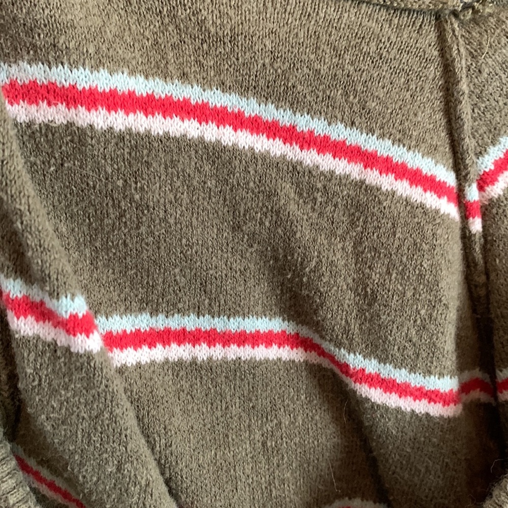 Vintage Hooded Hippie Sweater - Picture 6 of 6